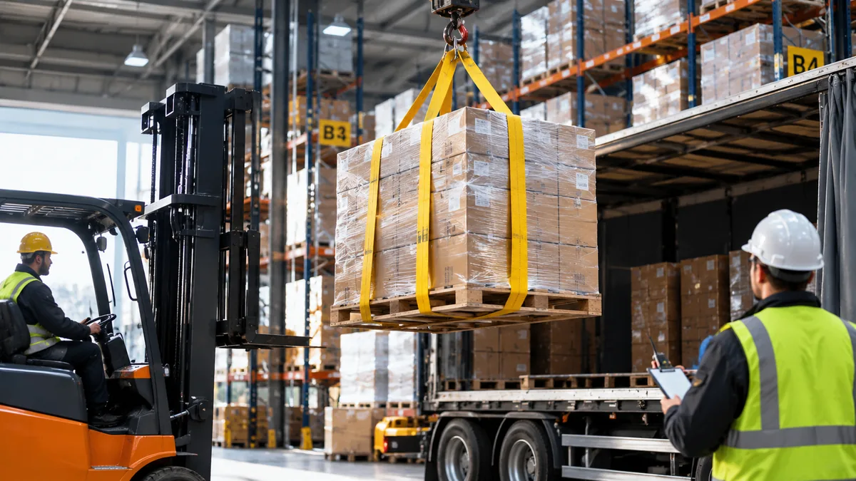 Logistik und Lagerung sektörü görseli